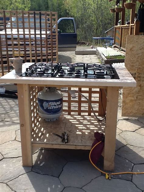 diy outdoor gas stove
